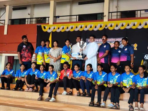 Runner up  in AICS Football Tournament held at St Mary's Eng Medium School Kannarpady Udupi 