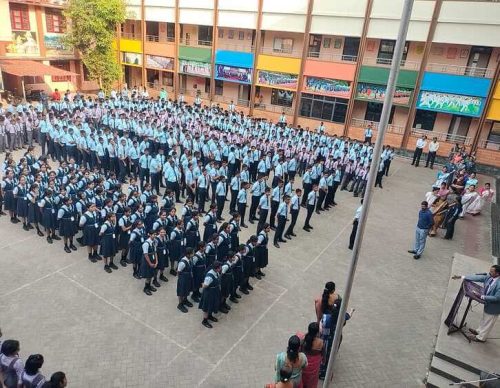 Special Blessings Day: Principal and teachers blessed the students of Grade 10.