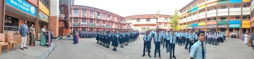 Special Blessings Day: Principal and teachers blessed the students of Grade 10.